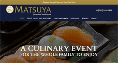 Desktop Screenshot of matsuyasteakhouse.com